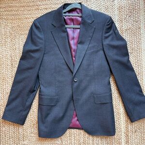 Elegant Charcoal Oversized Blazer #hayleybieberstyle